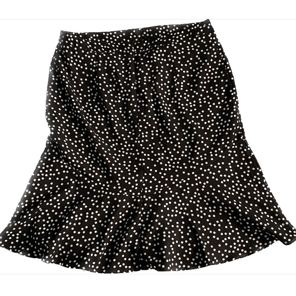 Banana Republic Polka Dot Skirt Size 12 - Picture 1 of 7